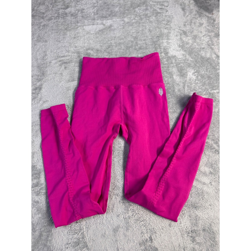 Free People FP Movement Good Karma High Rise Leggings Pink XS/S OB1053231